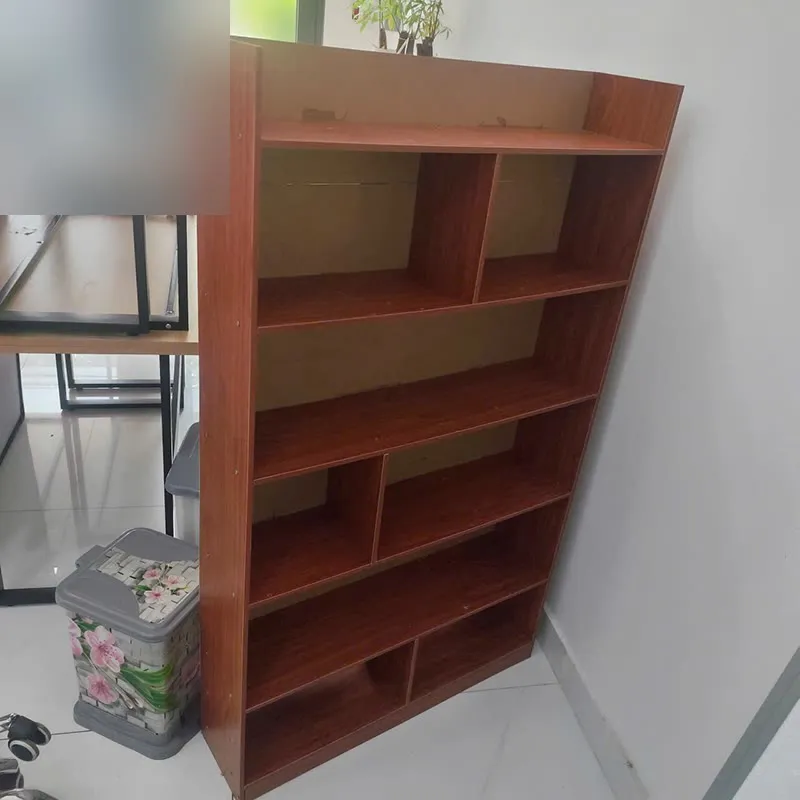 Kệ Trưng Bày Cũ Nhiều Ngăn Màu Nâu