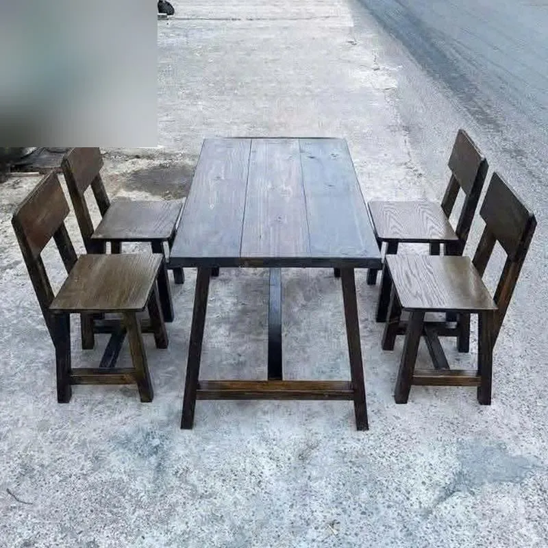 Thanh Lý Bàn Ghế Quán Ăn Gỗ Thông